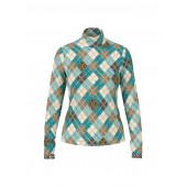 Marccain Sports - ZS 4842 J59 - Getailleerd shirt met lange mouw en col
